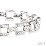 Bar Link Diamond Bracelet