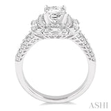 Semi-Mount Diamond Engagement Ring