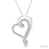 Heart Shape Diamond Fashion Pendant