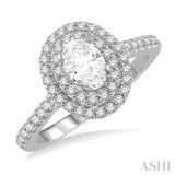 Oval Shape Diamond Engagement Ring