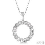 Diamond Circle Fashion Pendant