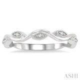 Stackable Light Weight Diamond Band