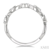 Stackable Light Weight Diamond Band