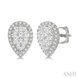 Pear Shape Lovebright Essential Diamond Earrings