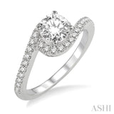 Semi-Mount Diamond Engagement Ring