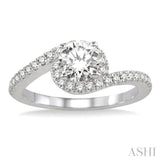 Semi-Mount Diamond Engagement Ring