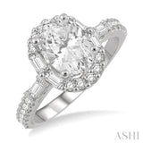 Semi-Mount Diamond Engagement Ring