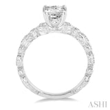 Semi-Mount Diamond Engagement Ring