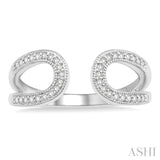 Diamond Fashion Open Ring