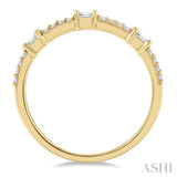 Stackable Petite Baguette Diamond Fashion Ring
