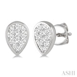 Pear Shape Lovebright Essential Diamond Earrings